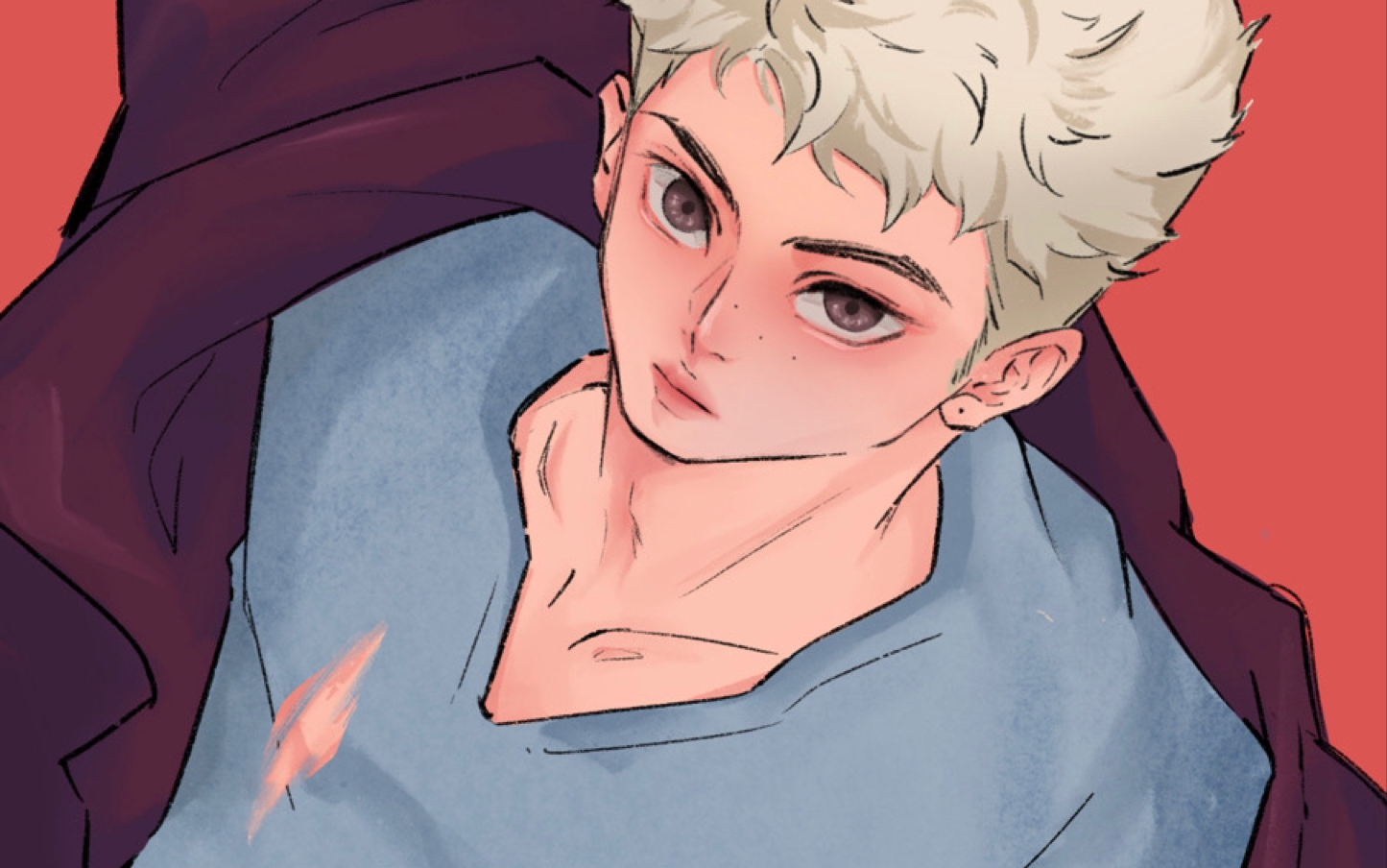 【into1力丸】画个帅哥试试