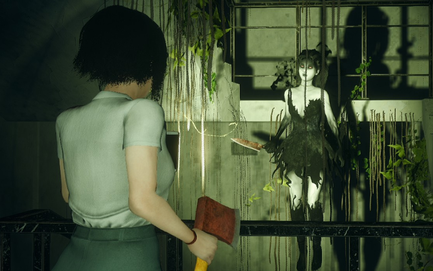 [小镇惊魂2]用水果刀当武器的屑女鬼