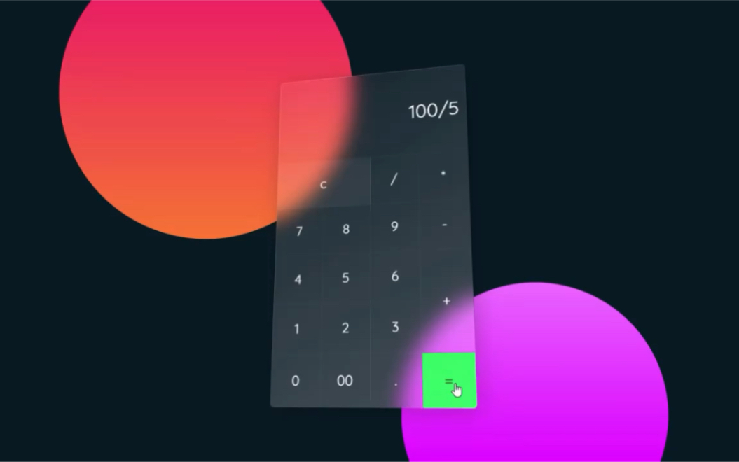 如何使用JavaScript | CSS玻璃变形效果|玻璃变形制作计算器哔哩哔哩bilibili