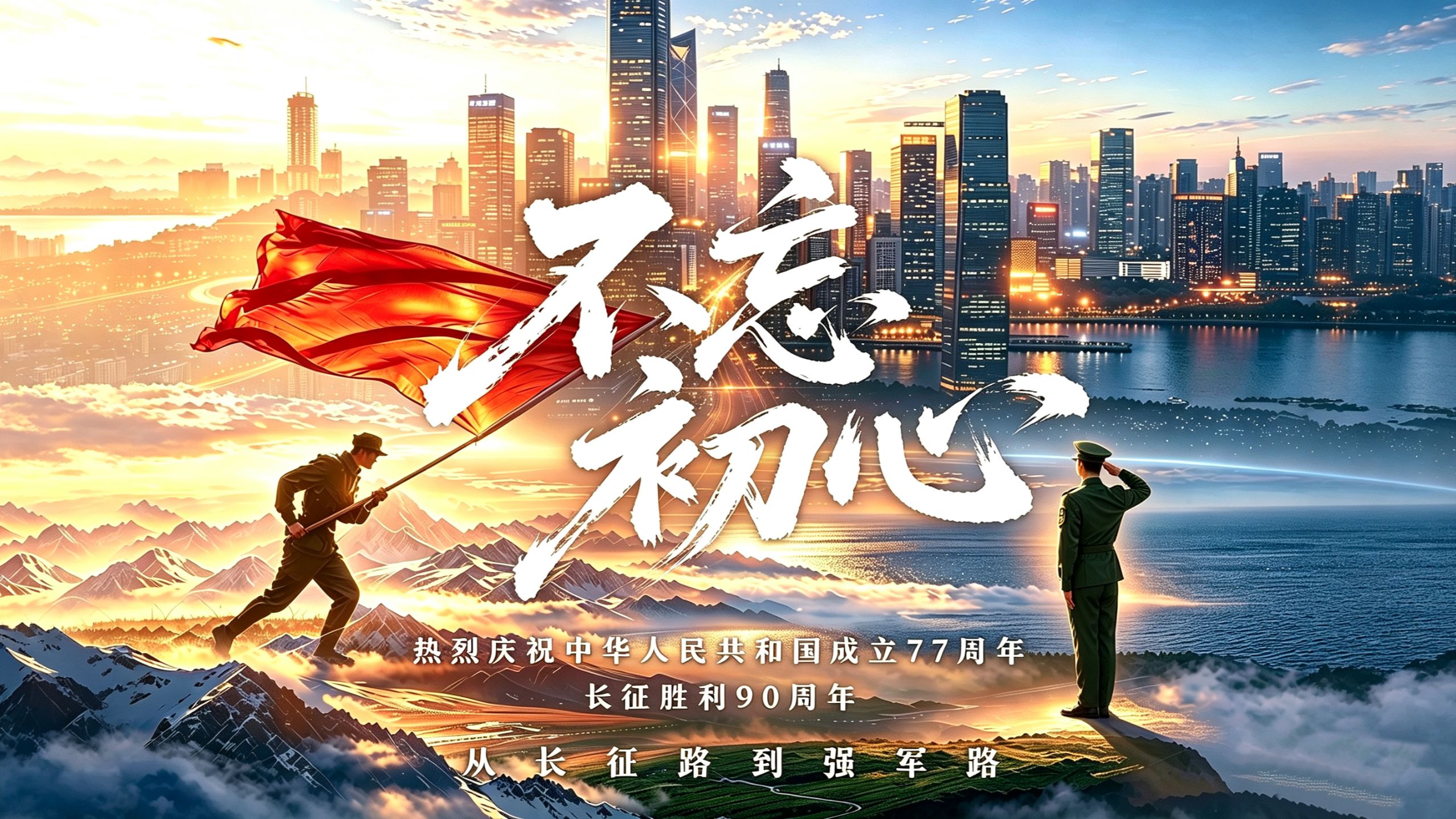 从长征路到强军路！始终“不忘初心”