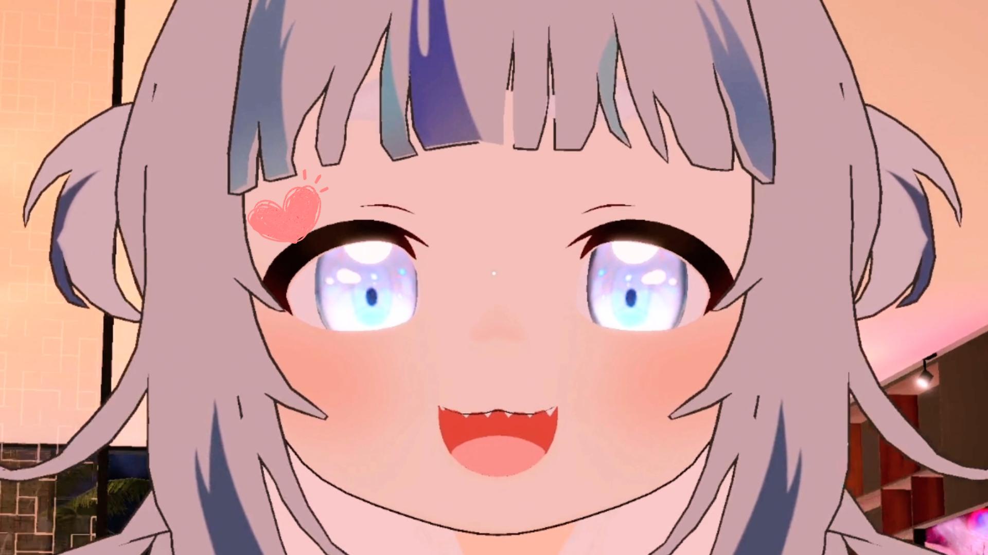 噶呜·古拉偷偷亲你一口还对你唱歌