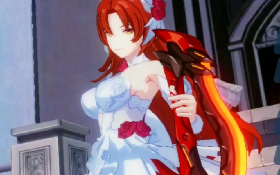 姬子花嫁皮肤.姬子,请和我结婚!