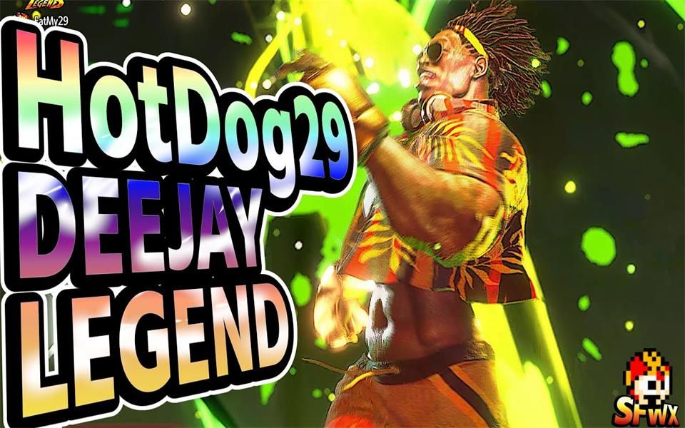 街霸6 热狗 迪杰集锦