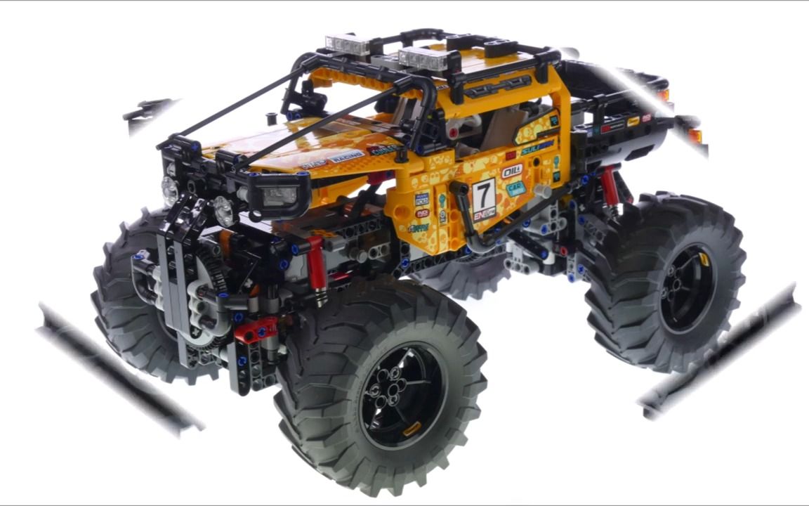 【乐高】极限挑战乐高拼装42099 4x4 x越野车速度构建和试驾