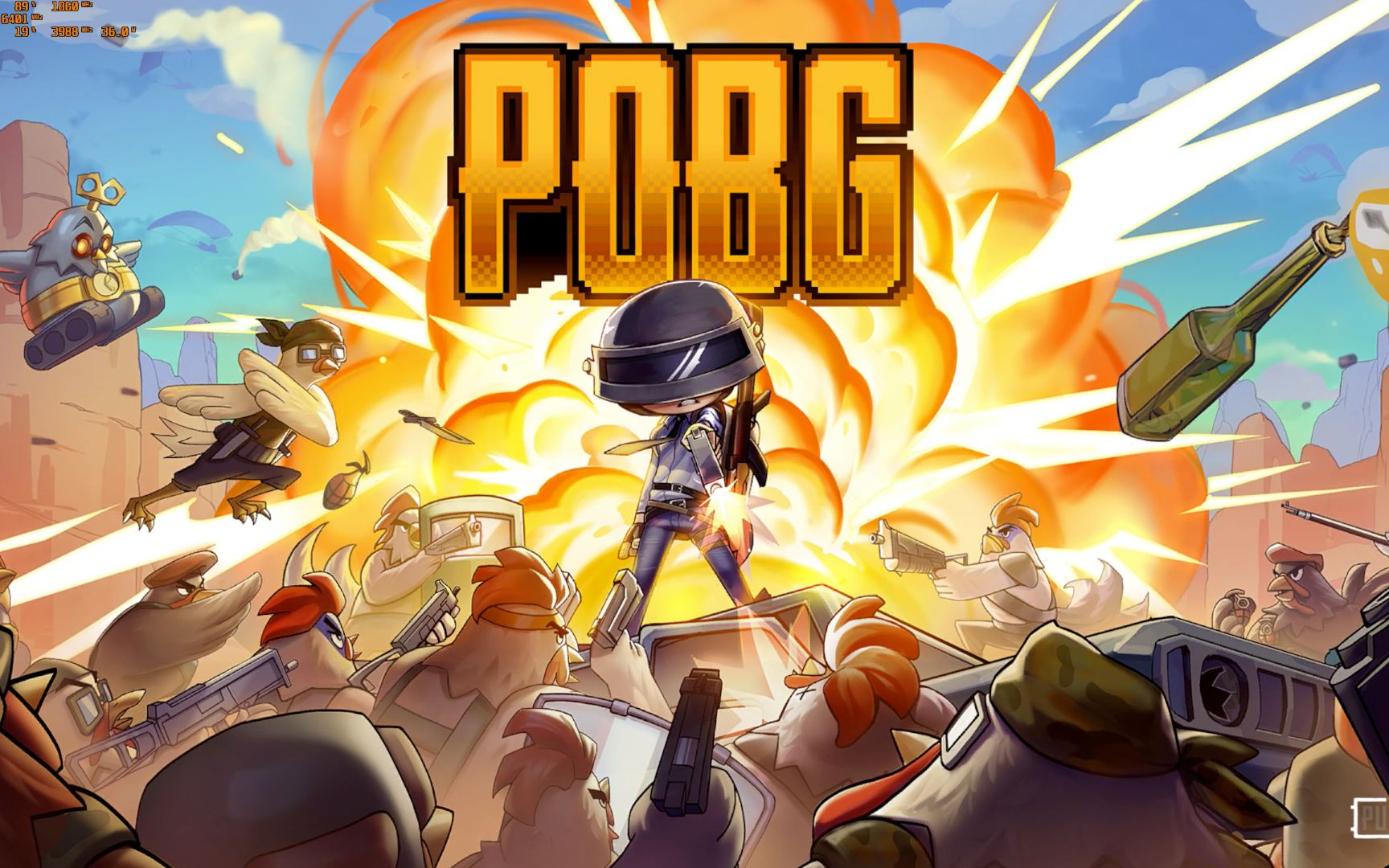 【pubg】愚人节活动,别说害挺好玩儿