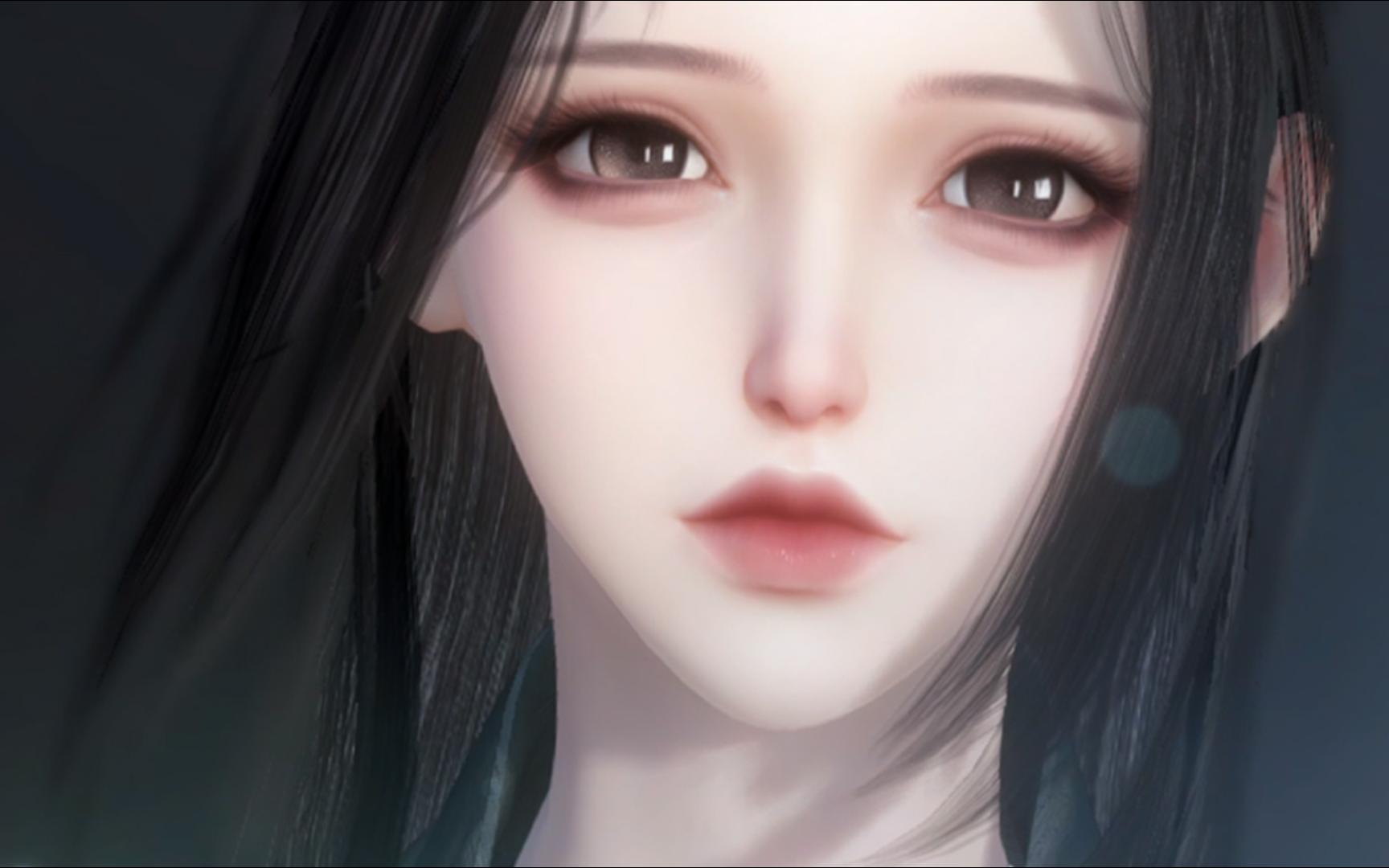 【逆水寒手游捏脸】这一眼应该是前世的回眸!