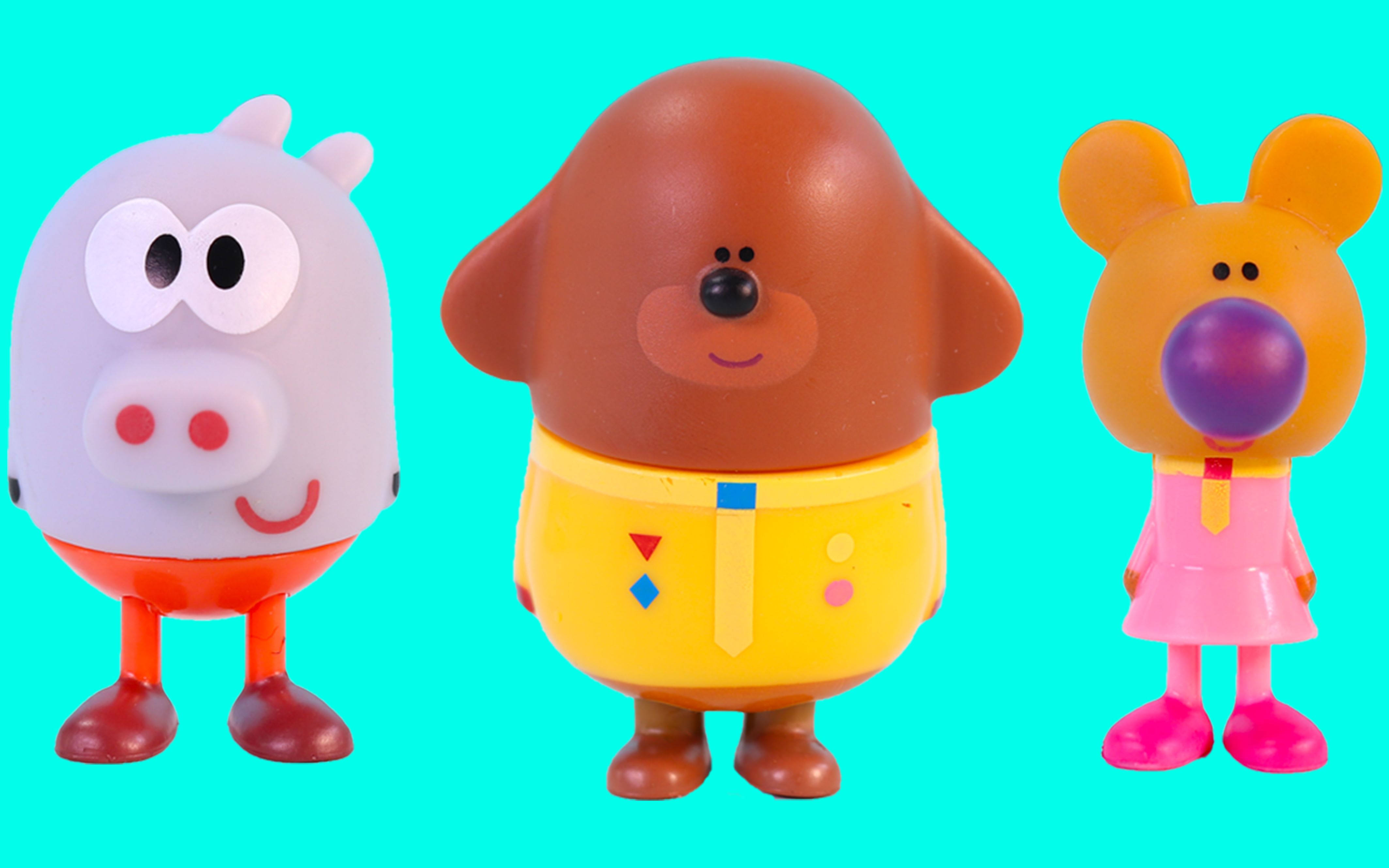 嗨道奇幼儿园粘土玩具 河马罗利和袋熊诺丽公仔手办 激发色彩创想和