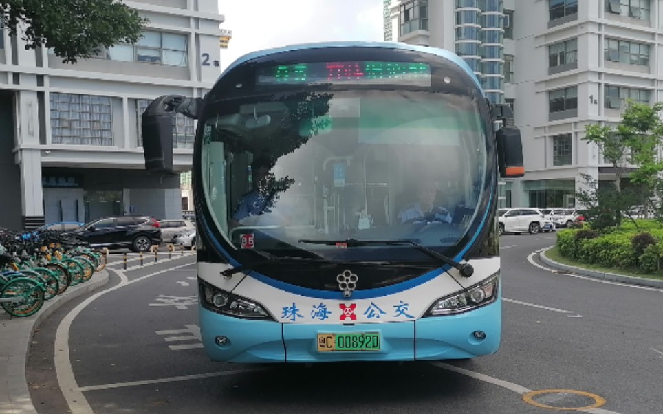【星梦pov-178】珠海公交85路 清华科技园→淇澳北 全程前方展望
