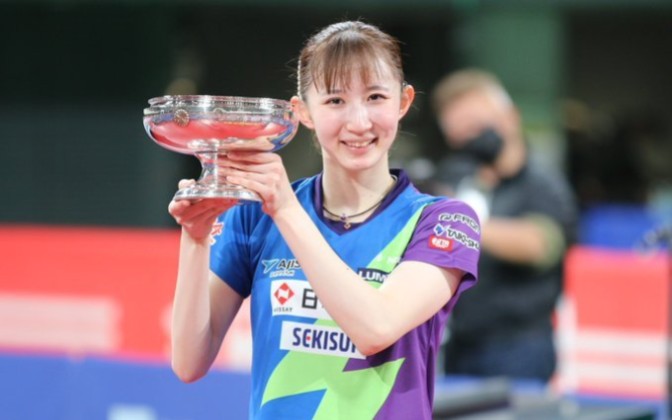 【2023年全日本乒乓球锦标赛】早田希娜4-2夺得女单冠军
