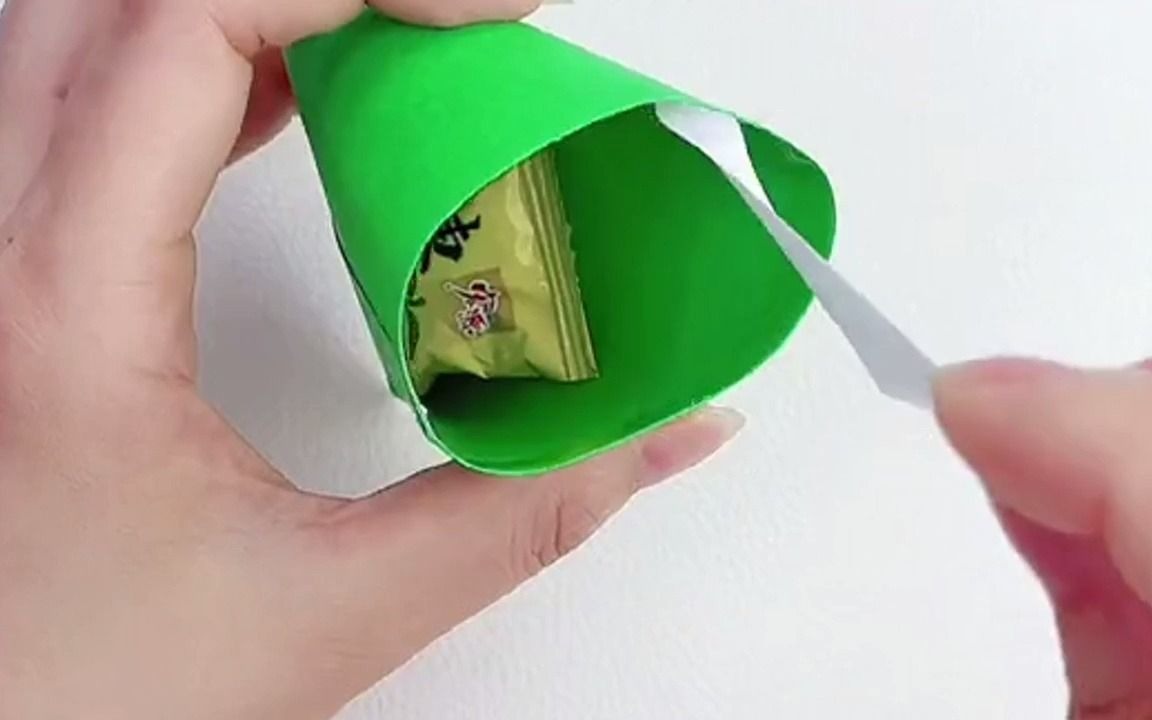 做个可爱的粽子盲袋!手残党可做!好物节 折纸手工