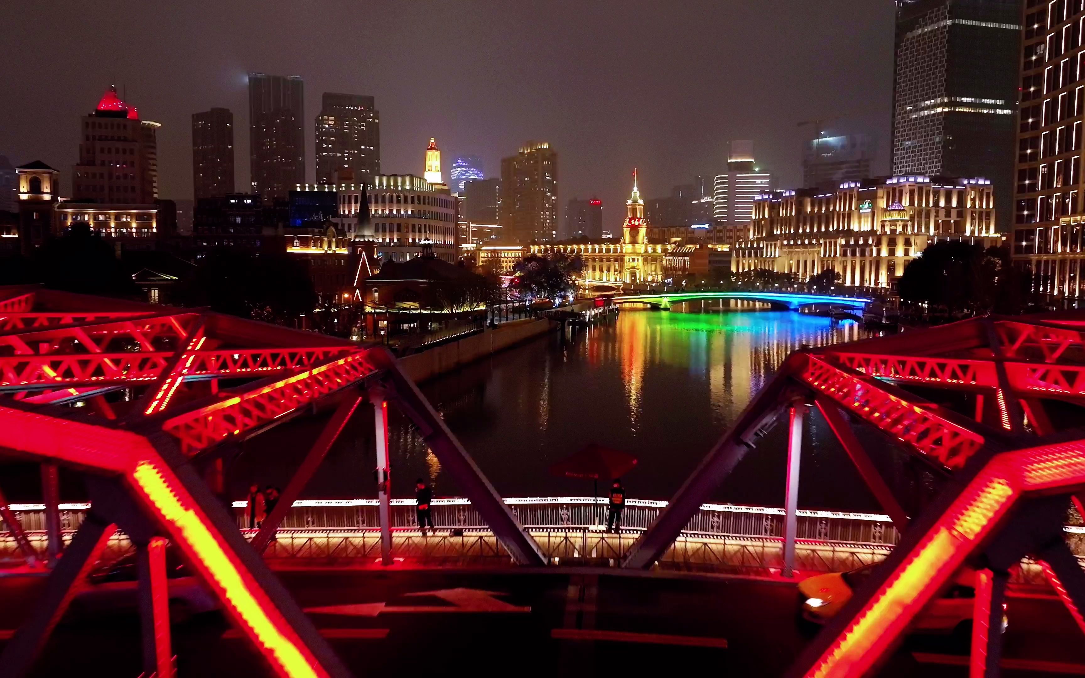 苏州河外白渡桥乍浦路桥