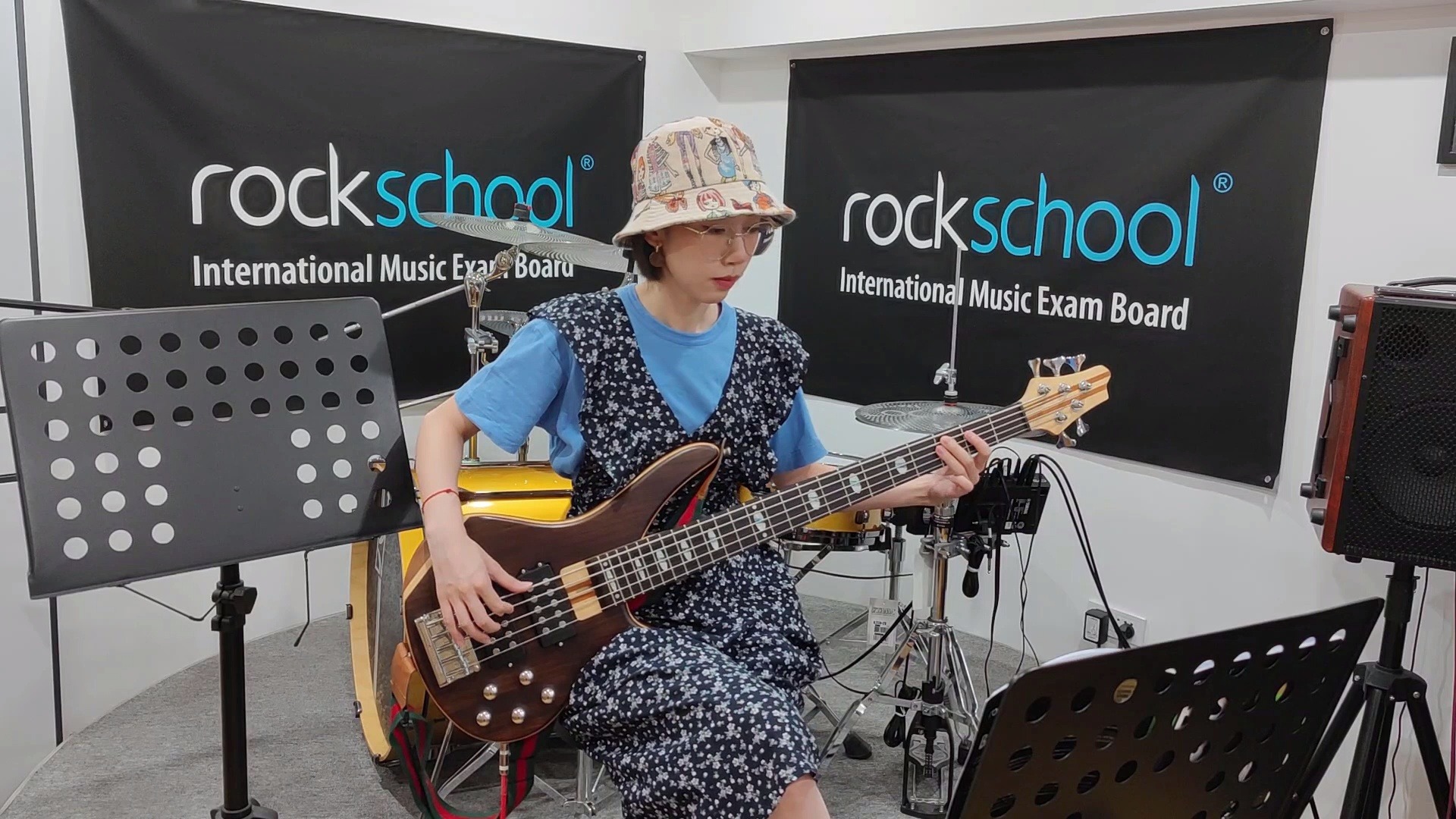 [图]【莱汀音乐】张艳珊 | 英国Rockschool | 电贝斯第1级 | 12、Inside The Box