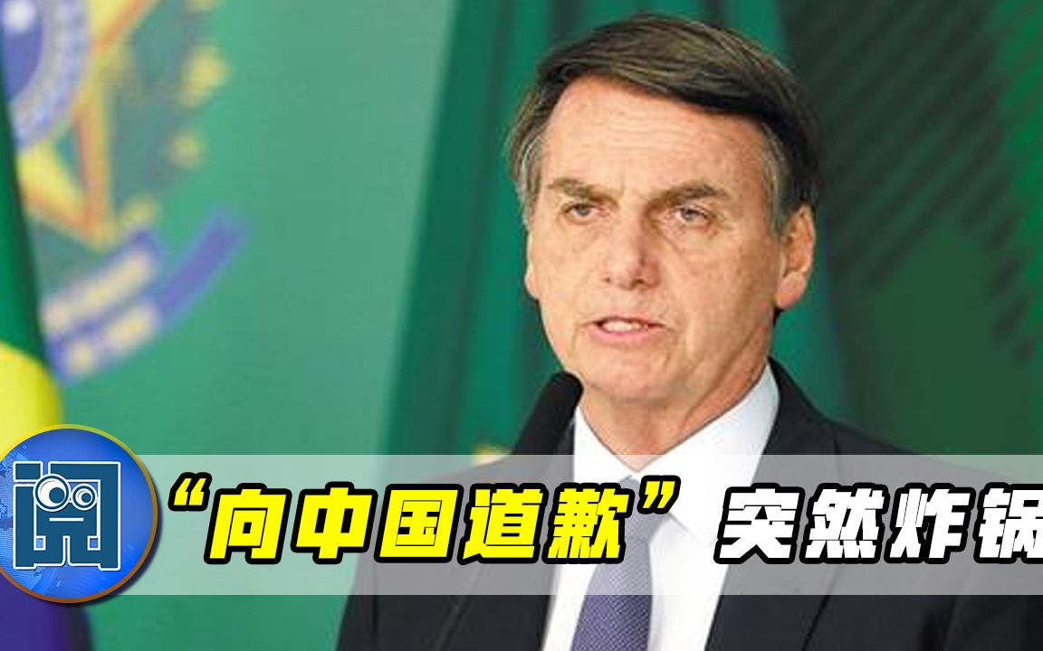 “向中国道歉”炸锅,疫苗生产无原料,圣保罗州州长怒批联邦政府哔哩哔哩bilibili