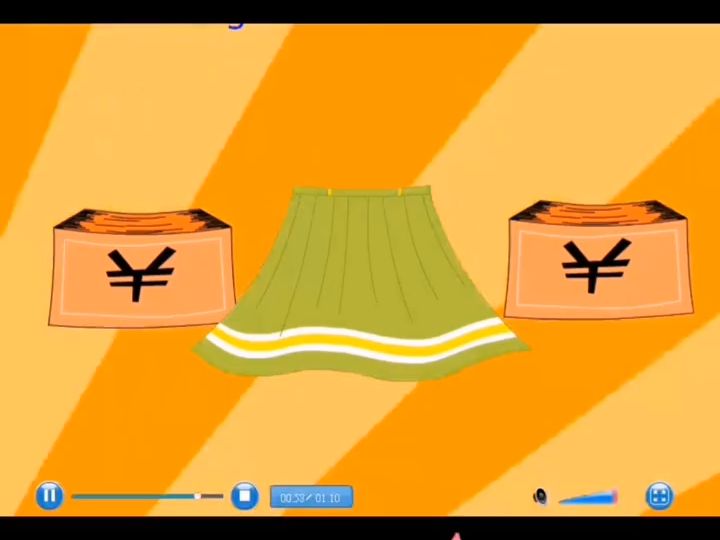 how much is that colourful dress#幼儿英语 #看动画学英语 #学英语