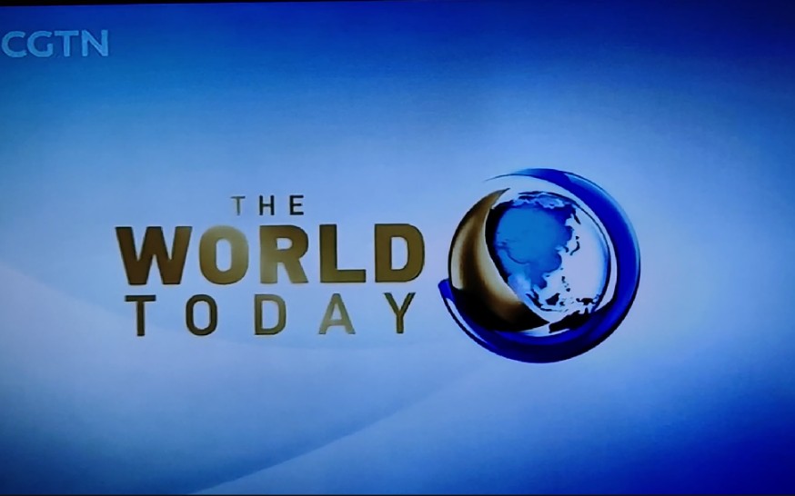 [图]【CGTN】World Today 开头