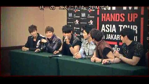 2PM HANDS UP ASIA TOUR DVD