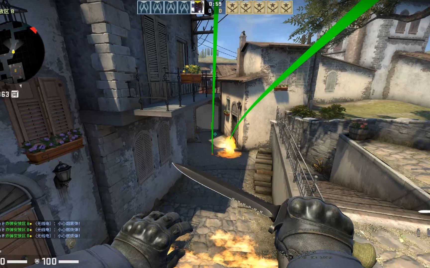 【csgo】ct香蕉道第二时间大反清