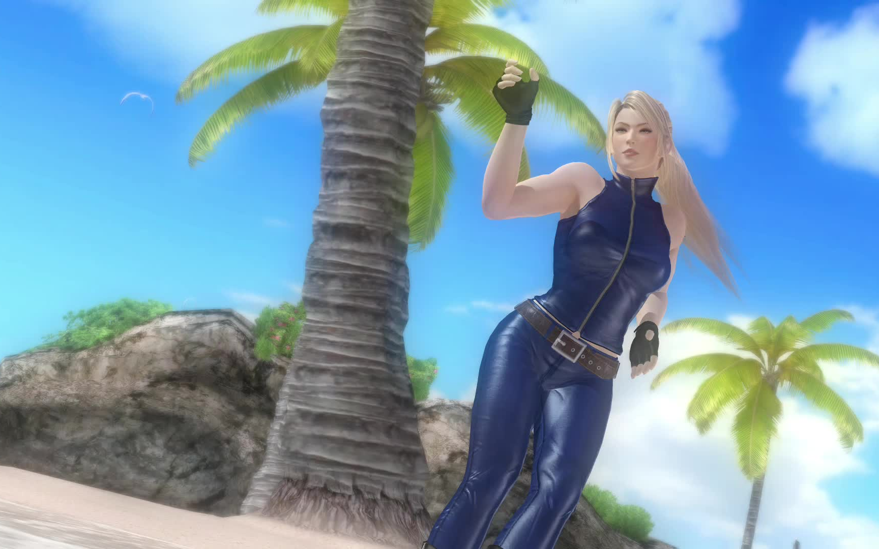 doa死或生沙滩天堂井伊直虎和莎拉沙滩舞完整版本