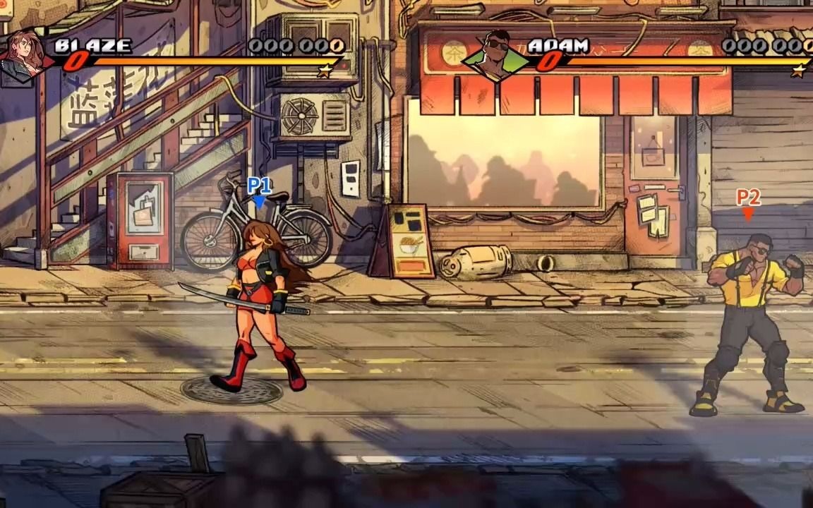 怒之铁拳4女主blaze星之特技瞬移bug演示