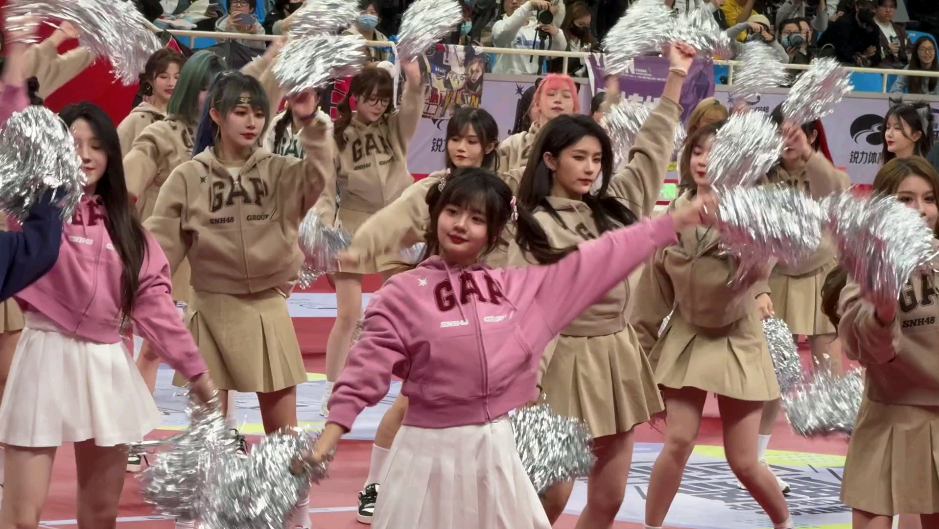 snh48杭州偶像运动会开场舞～黄怡慈66,元气满满双马尾小偶像～《加油