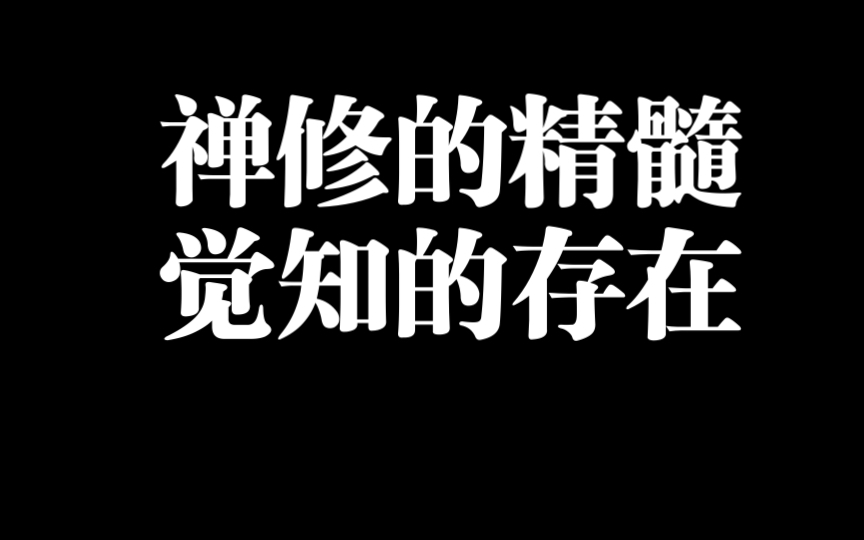 [图]【33分享】禅修的精髓是什么 觉知的存在