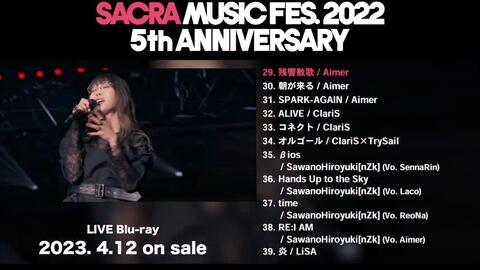 LIVE Blu-ray「SACRA MUSIC FES. 2022 -5th Anniversary-」クロス