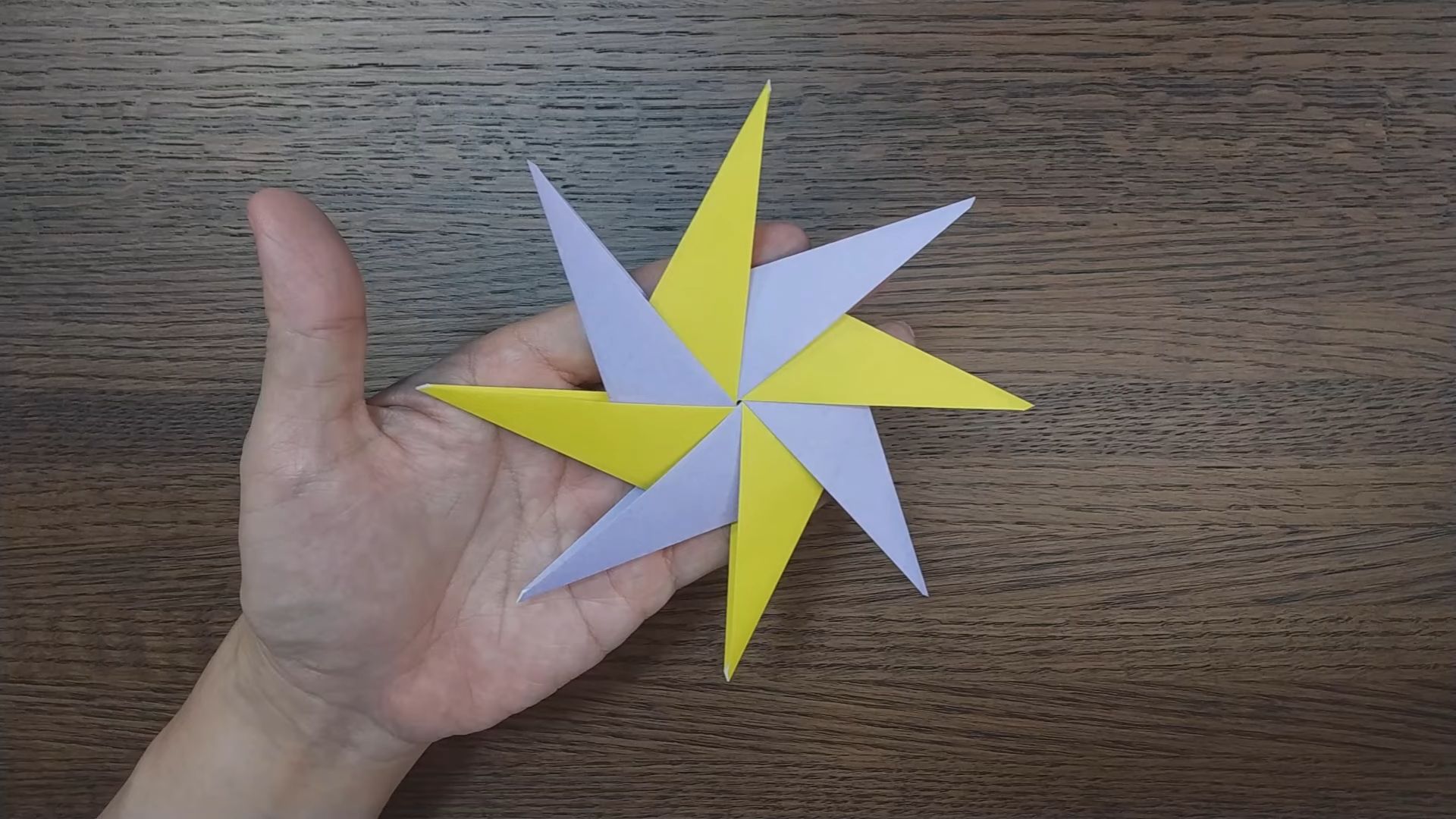 juns origami 八方手里剑折纸教程