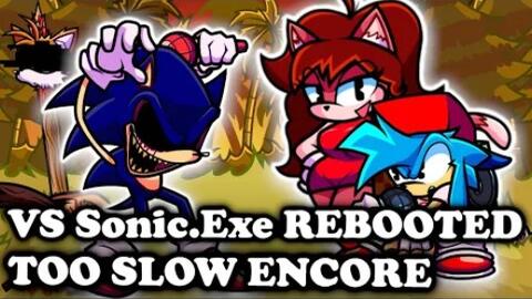 FNF, Sonic.exe Vs Tails.exe, Too Slow, Mods/Hard/Cover