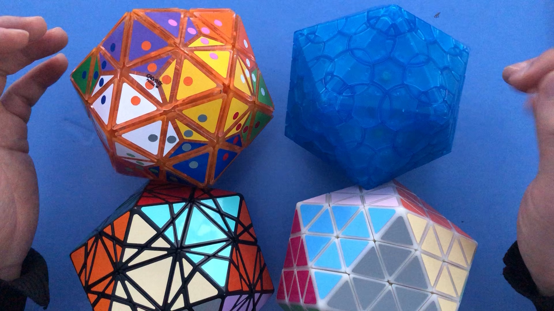 盘点那些现存的二十面体魔方(20面体伪开箱)_哔哩哔哩_bilibili