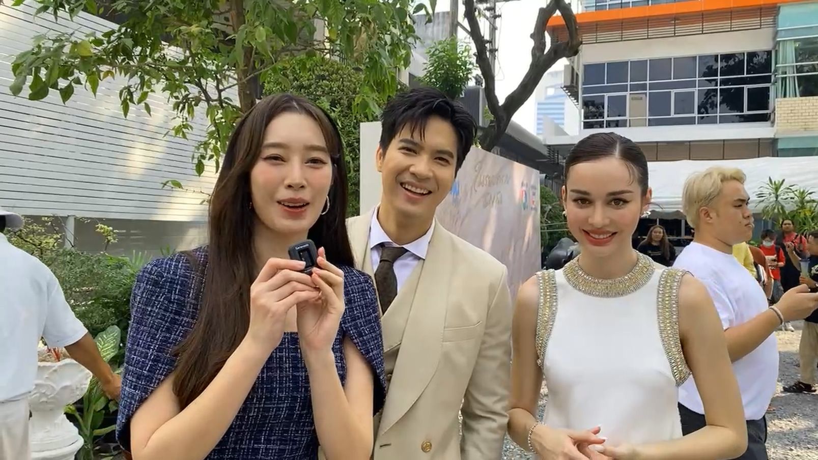 泰剧《沙之印痕》拜神祈福仪式 240111 | mike,thisa,sky