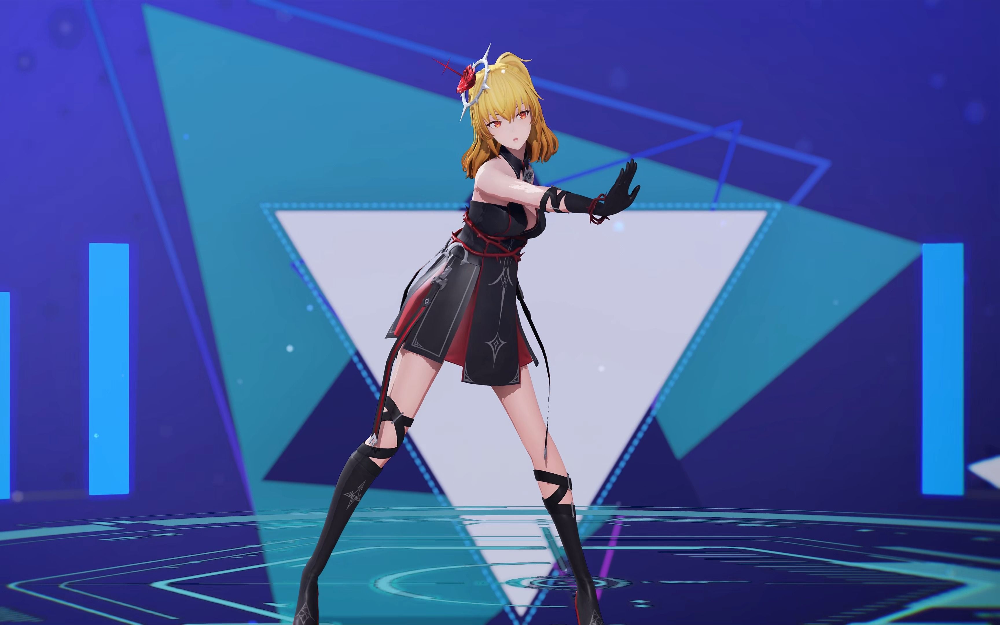 尘白禁区 mmd 芬妮老婆