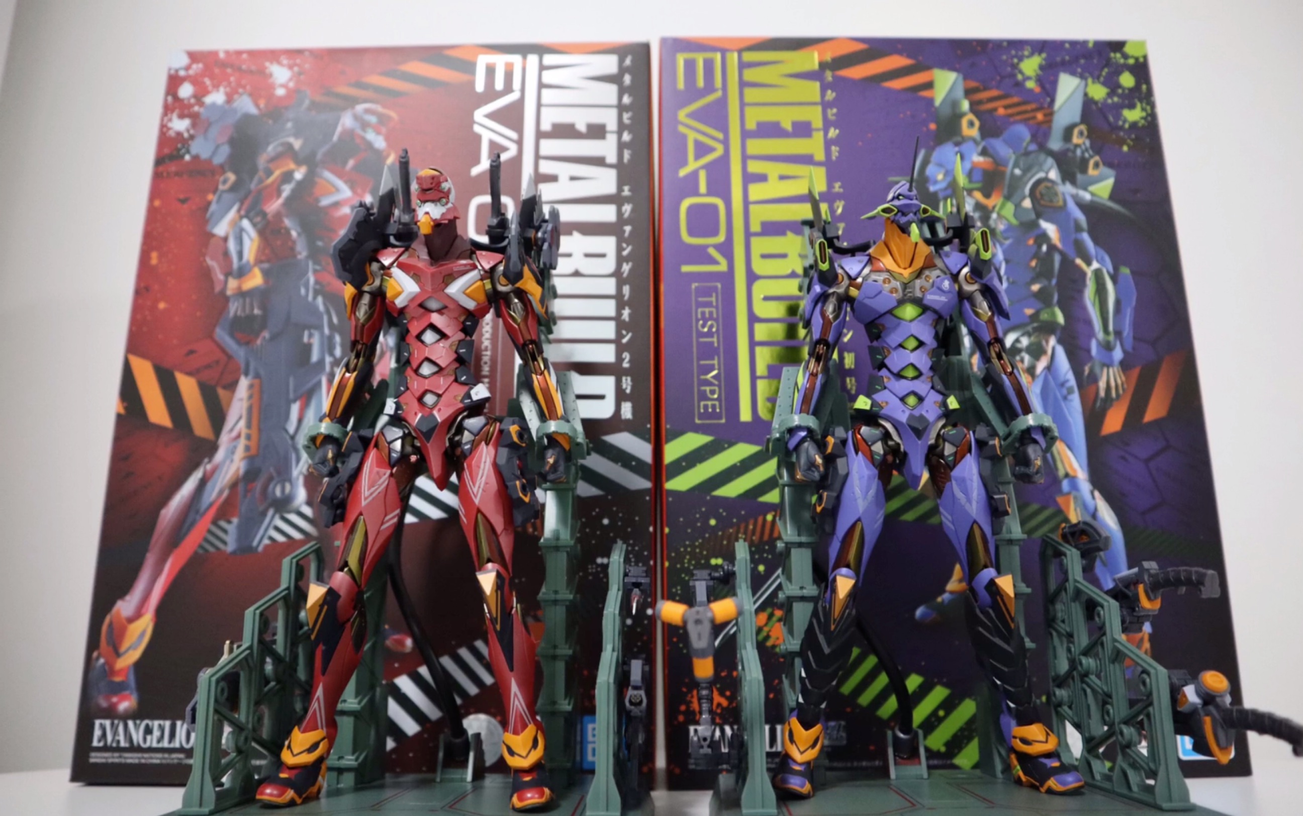 萬代eva新世紀福音戰士mb初號機二號機手辦攝影大賞!【ambrosetoys攝