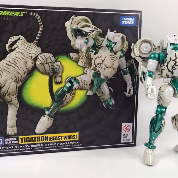 軸　白虎　一成　共箱　MA667 Tigatron | Beast Wars | Transformers Masterpiece MP-50