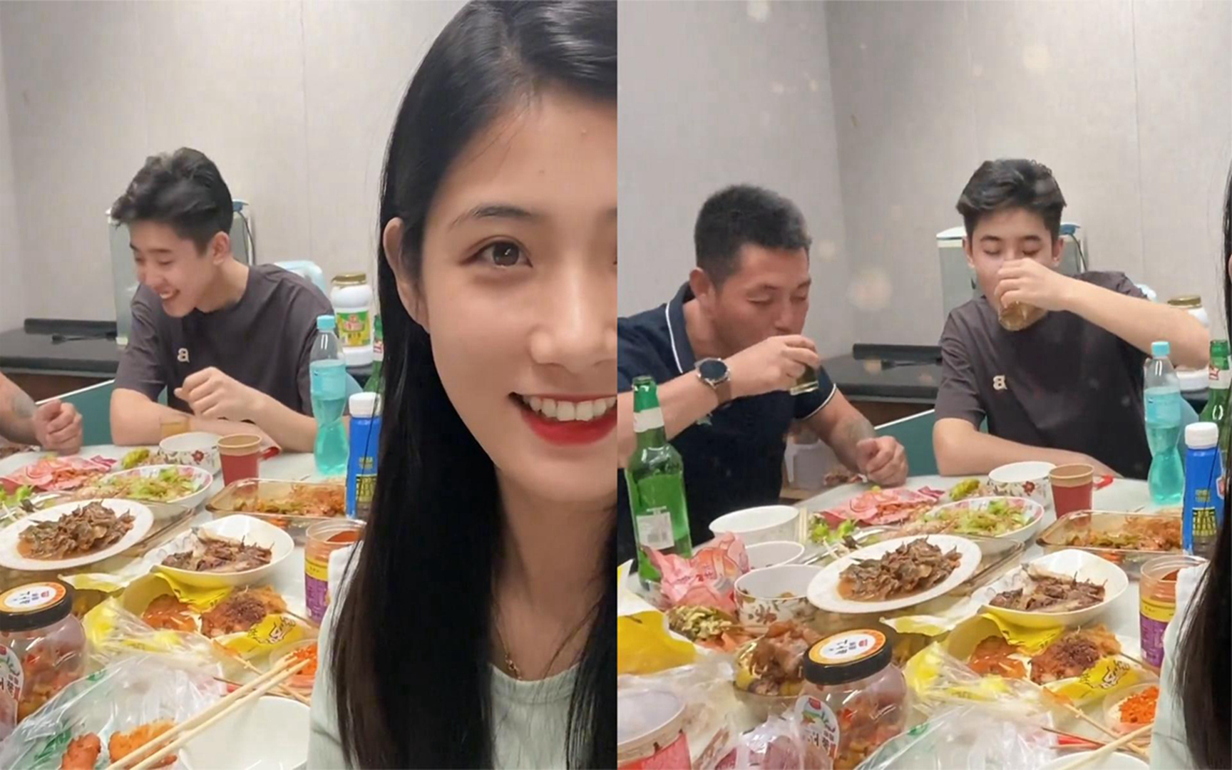 女子带男友回家吃饭,酒桌上男友和岳父侃侃而谈,网友直呼太羡慕