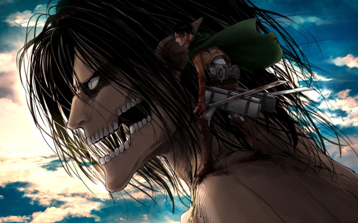 【热剪|爆燃|踩点高能】进击的巨人第一季热血剪辑.