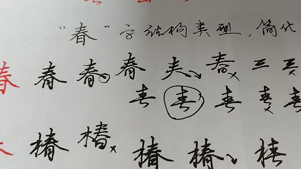 写行草字体不难,但是需要注意结构安排,不然写出的字散乱呆板