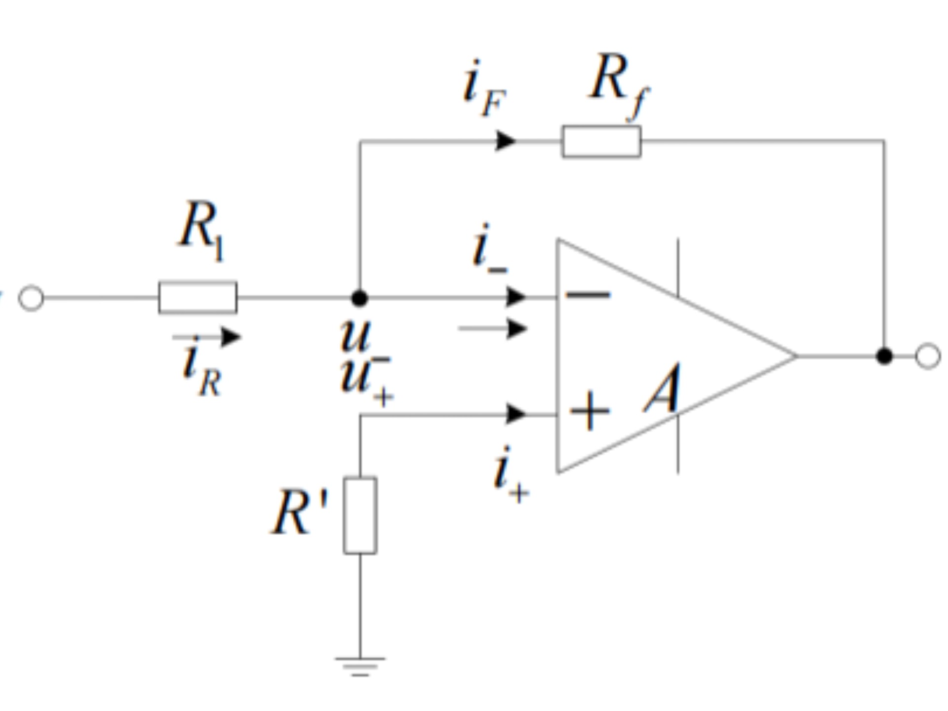 反相同相放大电路 电压跟随器 虚短虚断