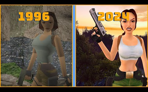 古墓丽影的进化 | 1996  2024Evolution of Tomb Raider | 1996  2024单机游戏热门视频