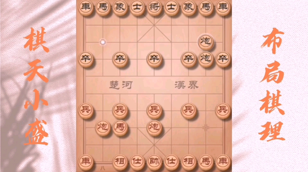 [图]象棋布局系列之如何靠理解去记谱，告别死记硬背。