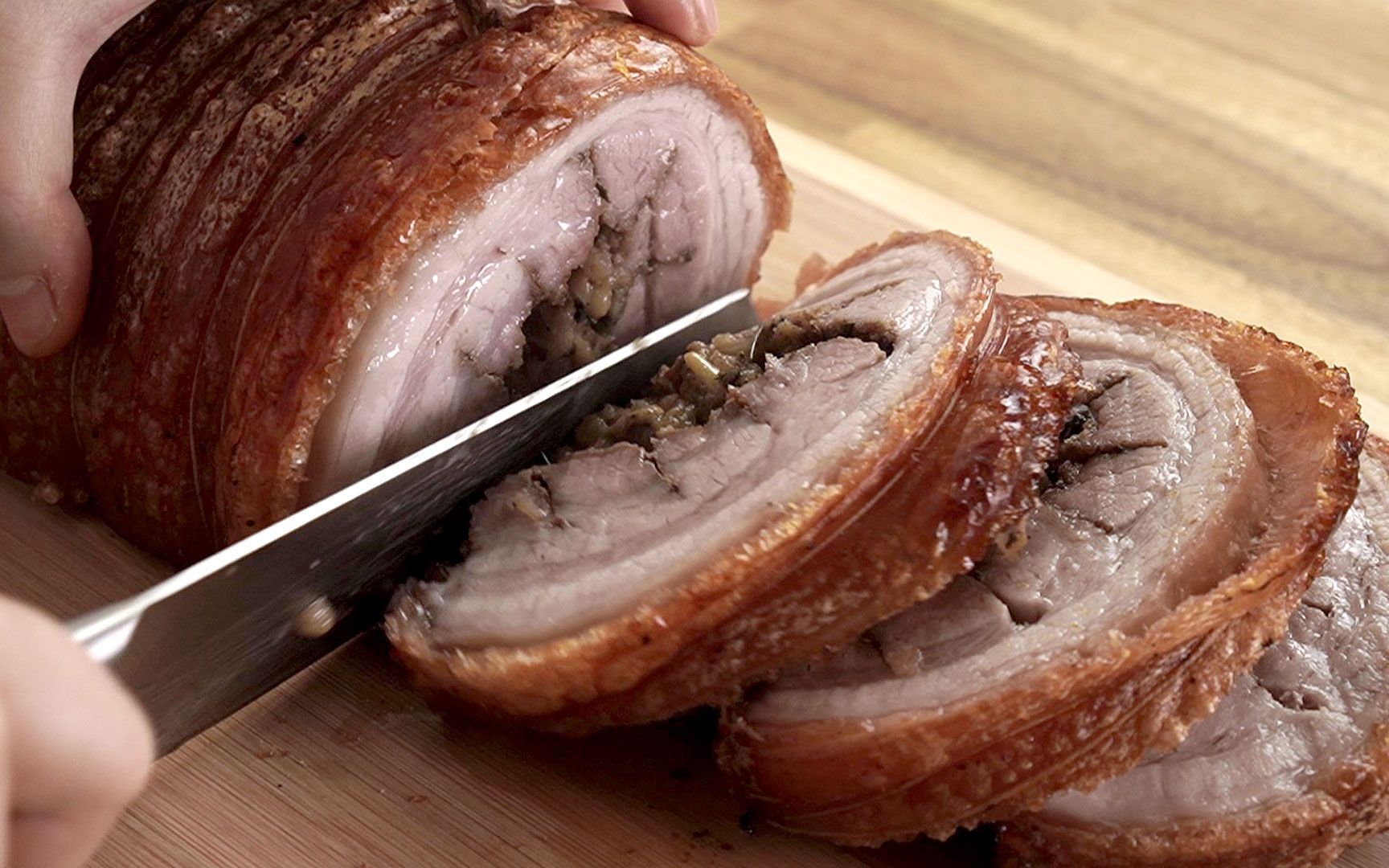 crispy pork belly - 脆皮烧肉卷_哔哩哔哩_bilibili