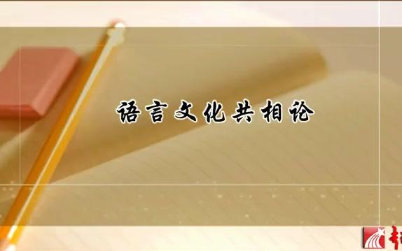 [图]【语言学】语言与文化 （下）北京大学 陈保亚教授 （侵删）