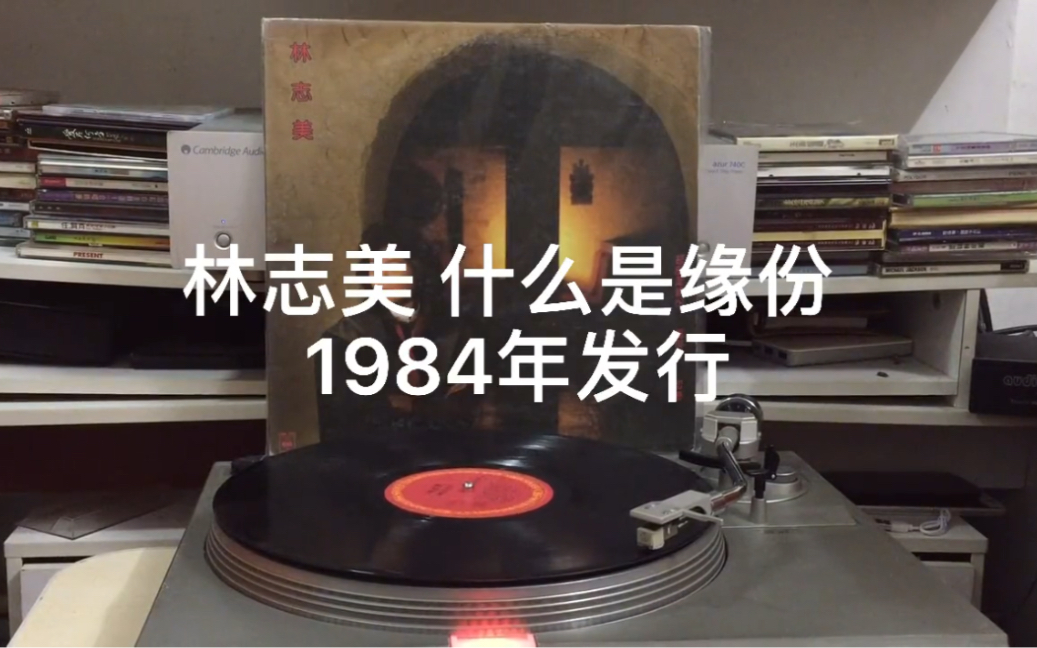 [图][黑胶唱片]林志美 什么是缘份 1984年CBS/SONY新力唱片