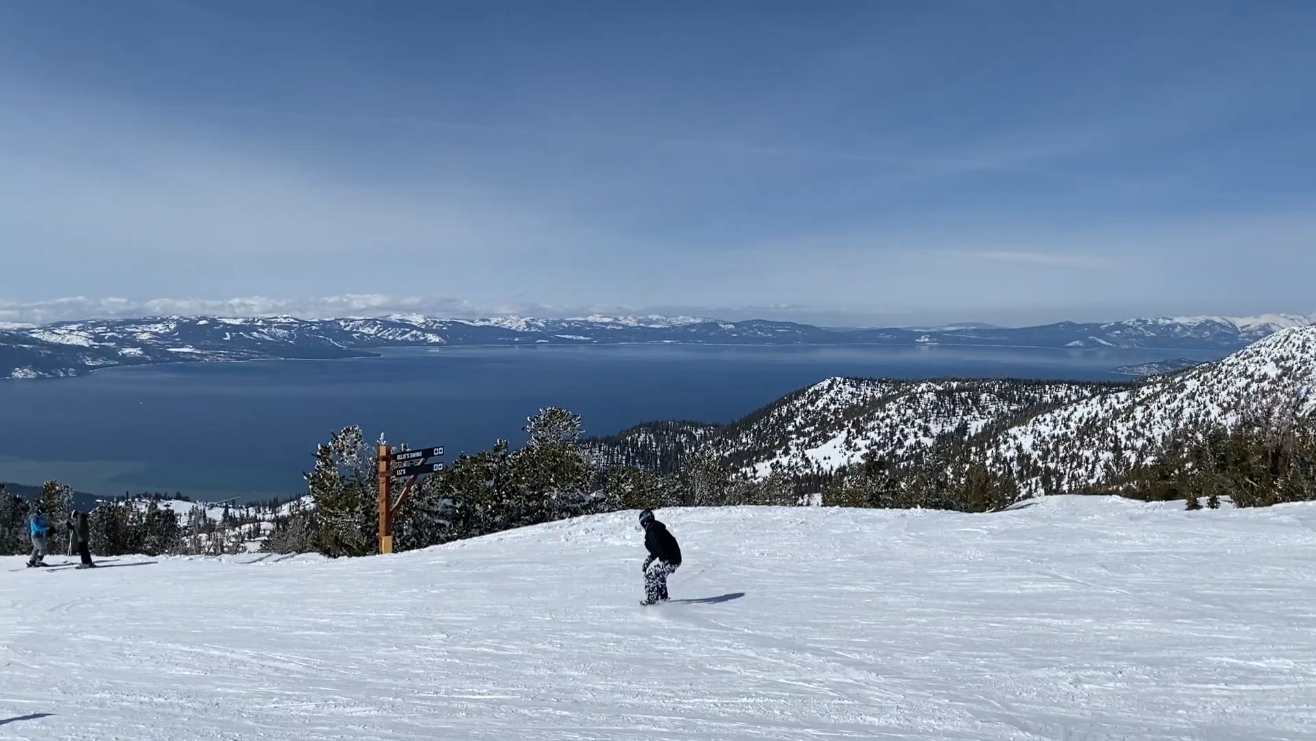 美国lake tahoe 太浩湖滑雪