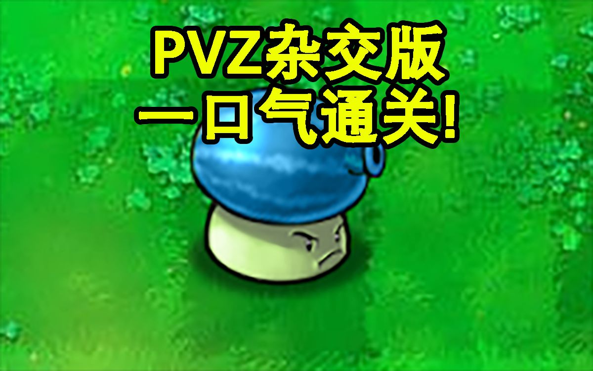 [图]7小时！一口气速通PVZ杂交版！困难，加速，无车！