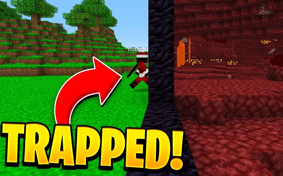 [quig] minecraft noob gets trapped in the nether!