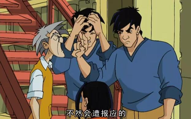 成龙历险记：龙叔变成了两个，盘点龙叔用虎符咒力量的场景_哔哩哔哩_bilibili