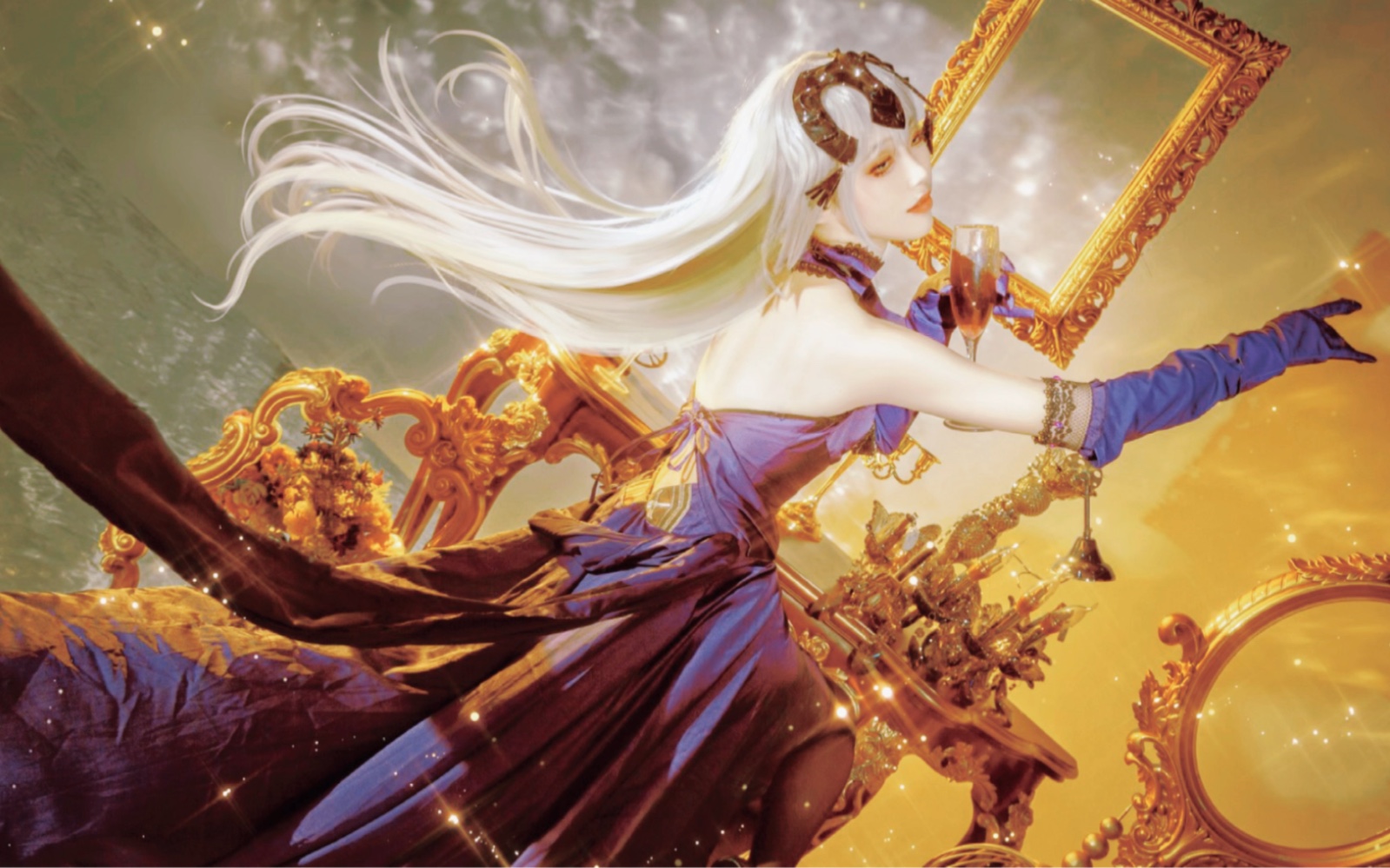 fgo|黑贞cos|圣夜的晚餐-咸鱼黑呆日常咸鱼-默认收藏夹-哔哩哔哩视频