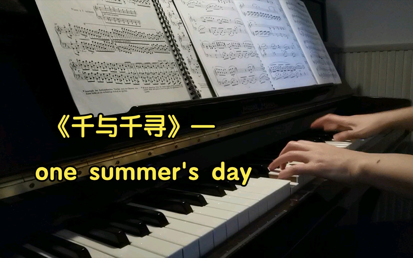 [图]《千与千寻》插曲—one summer's day