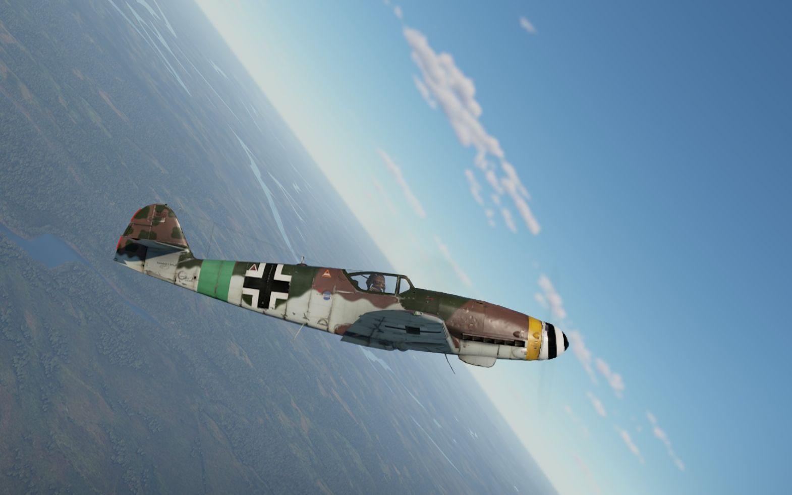 [战争雷霆]日常:bf109k4低空击杀喷16
