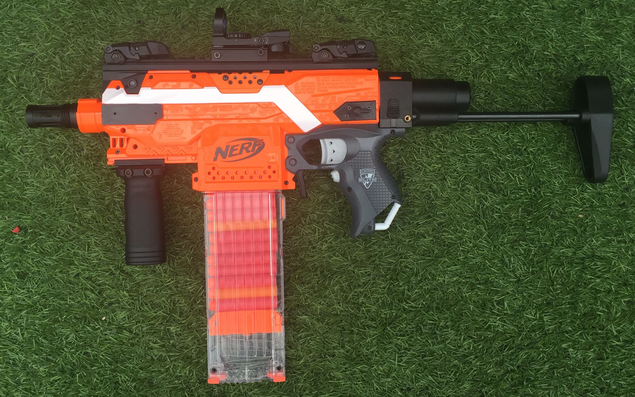 从零开始玩nerf电动发射器改造-part2主体篇(stf死拽夫)_哔哩哔哩